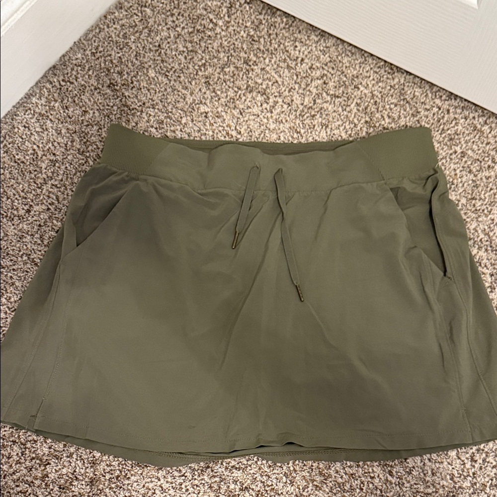 all in motion Olive Green Skort